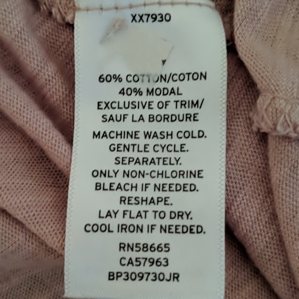 dusty rose tank crotchet back - Picture 4 of 4